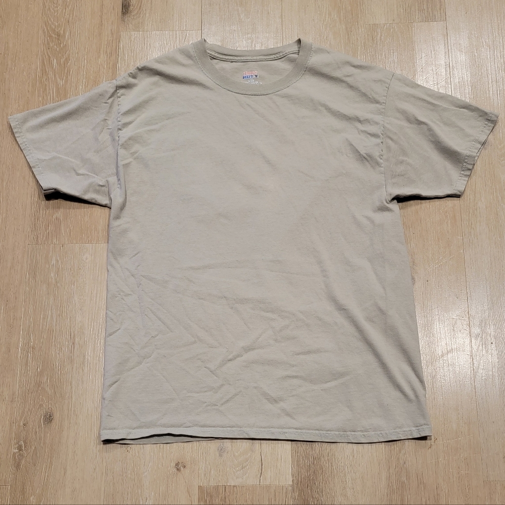 2/$4 Mens Hanes Beefy-T